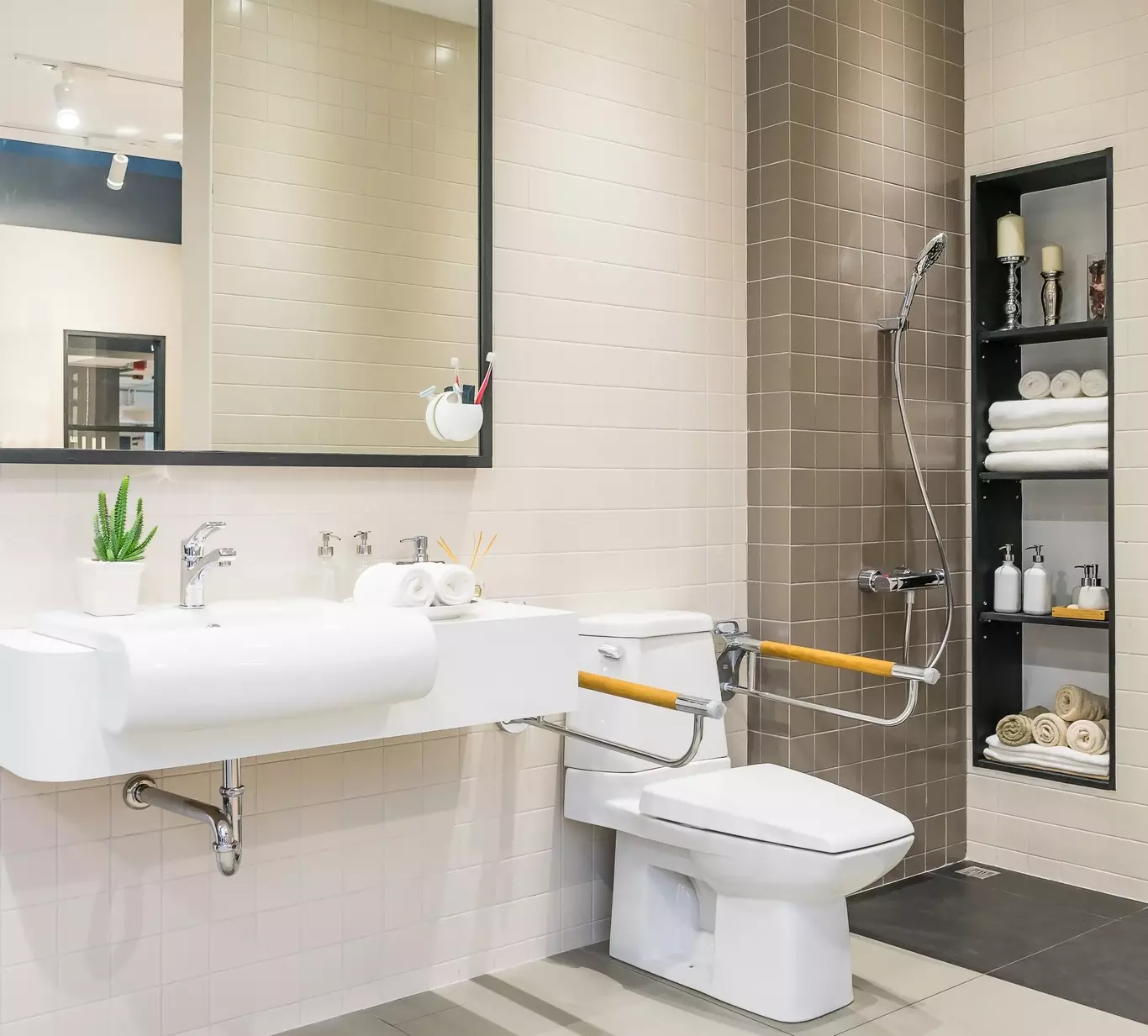 Aménagement de salle de bain PMR dans l'Aisne